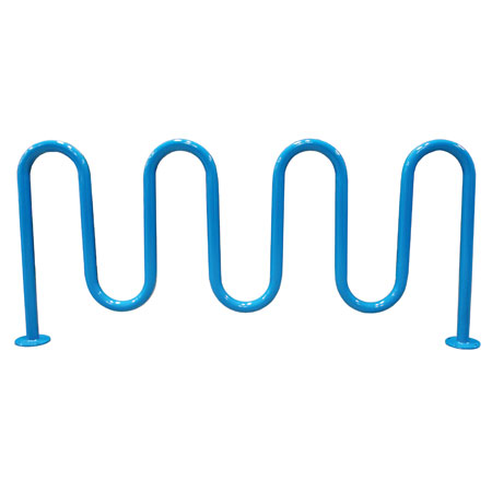 Wave Thermoplastic Bike Racks